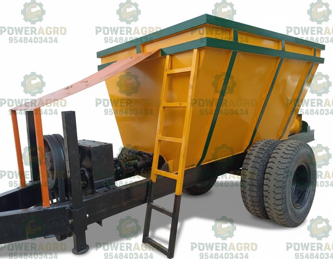 Clay Mixer Machine - Tractor Attachment