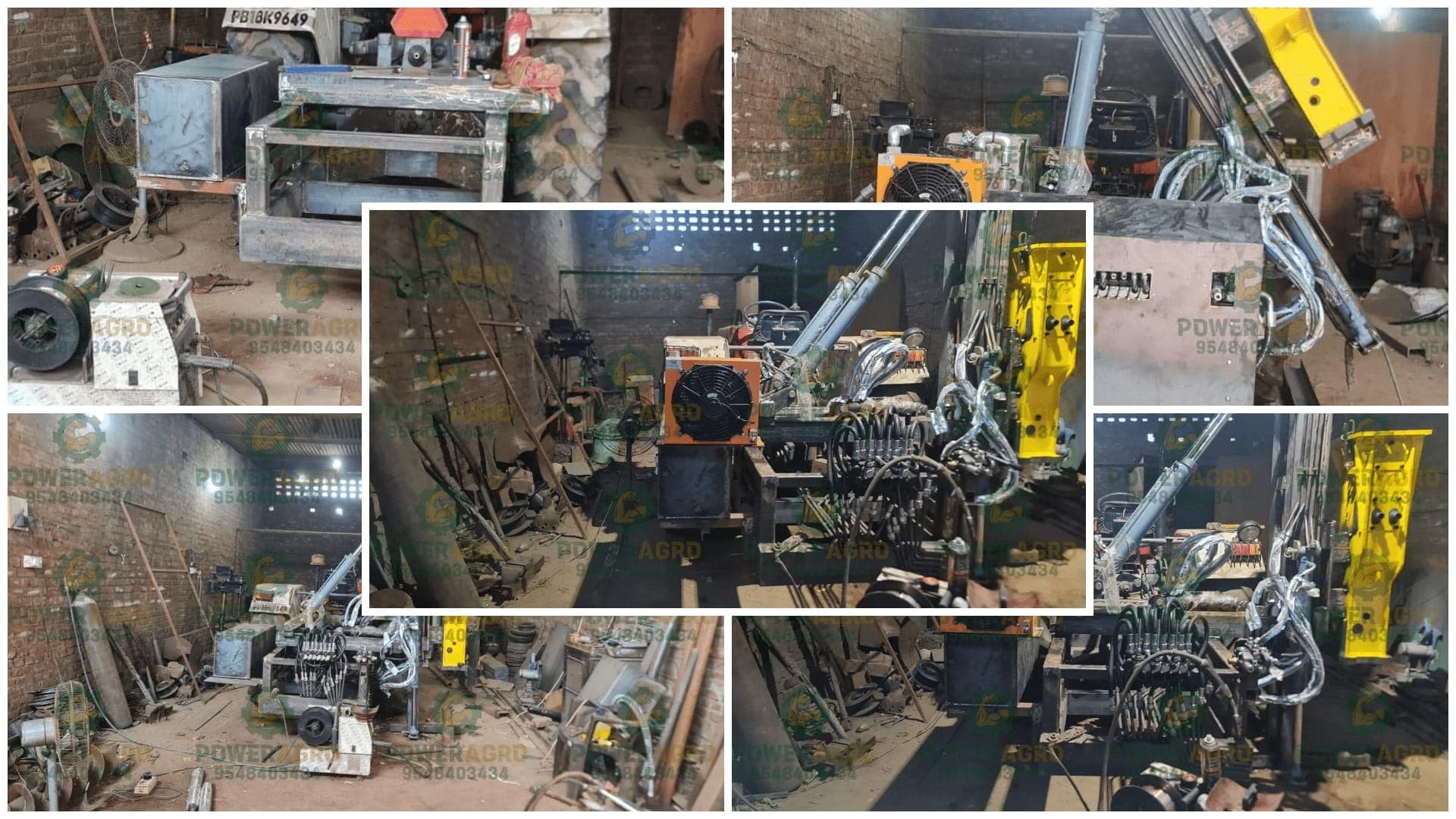 Tractor Hammer Machine
