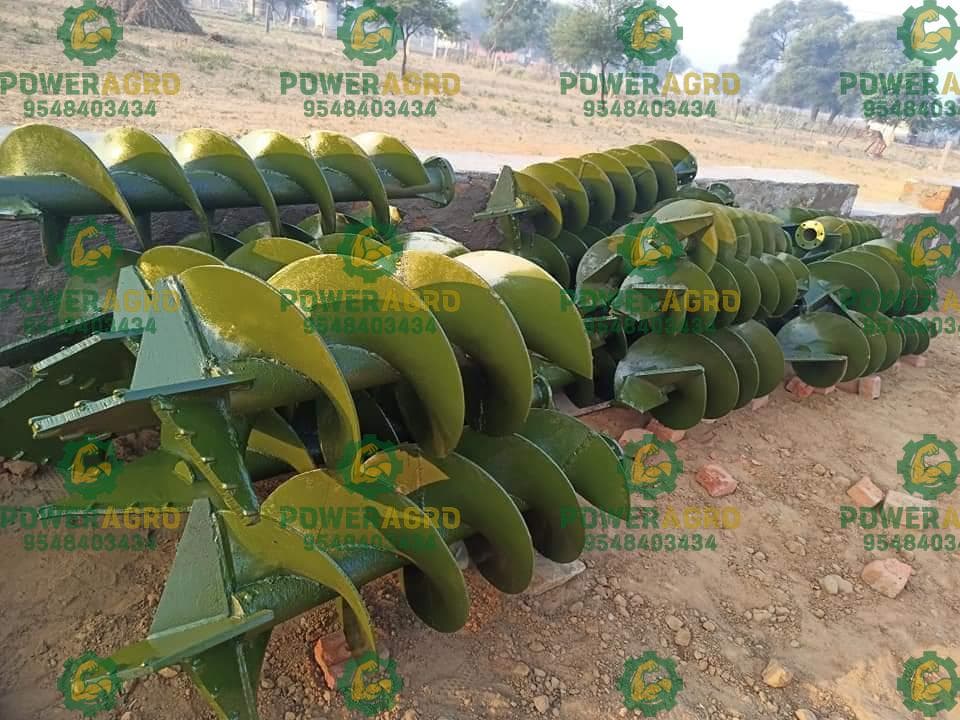 Heavy Duty Auger Drill - 18" Diameter x 8' Length