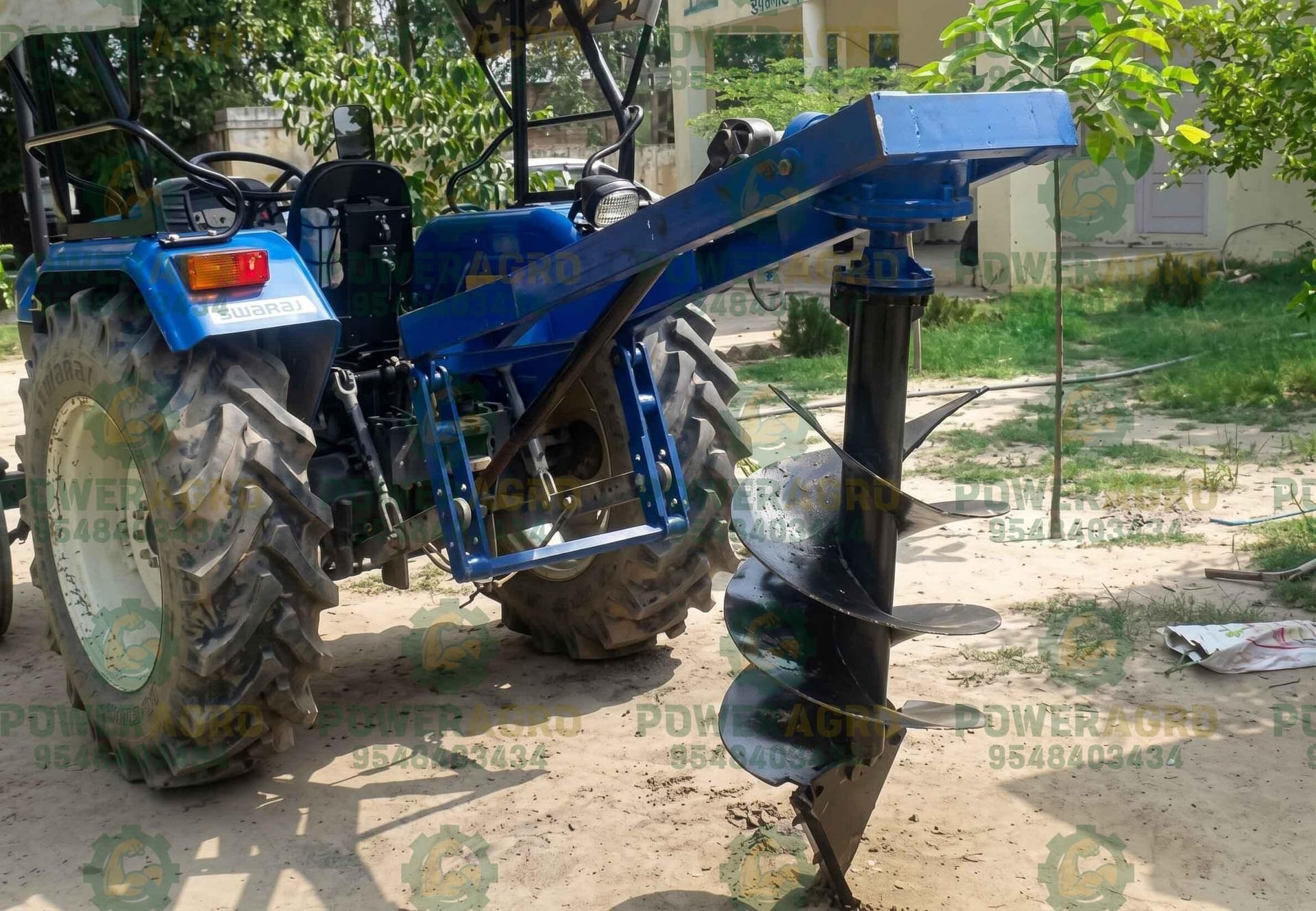 PowerAgro Non-Jack Post Hole Digger
